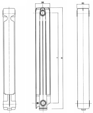 Radijator Ferroli Club N